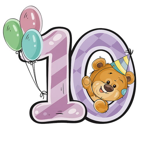День рождения 10 лет