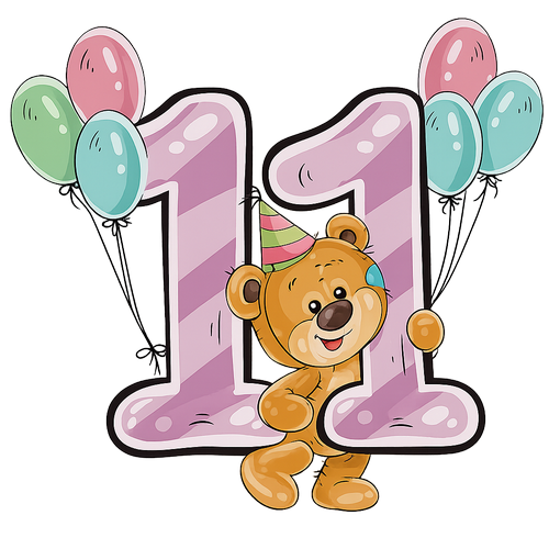 День рождения 11 лет