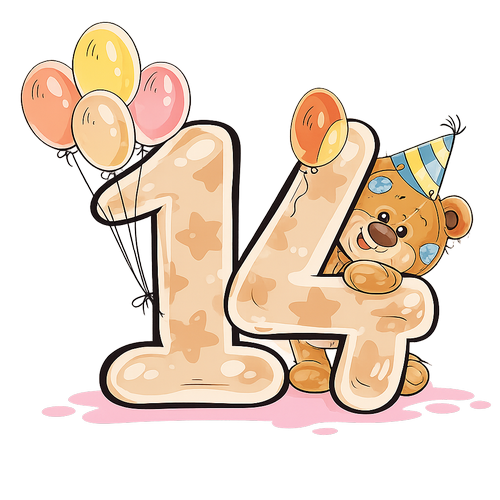 День рождения 14 лет