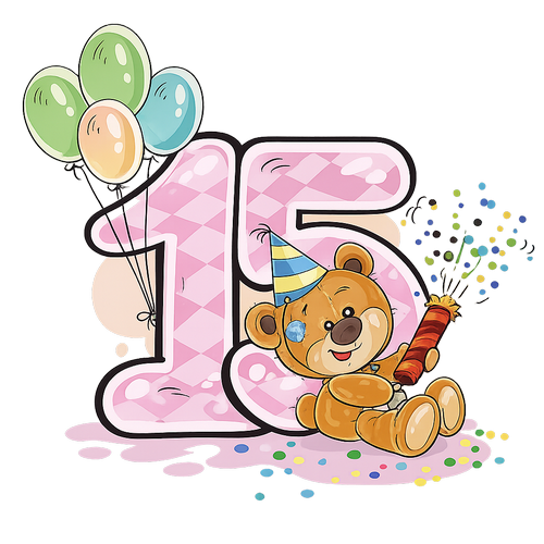 День рождения 15 лет