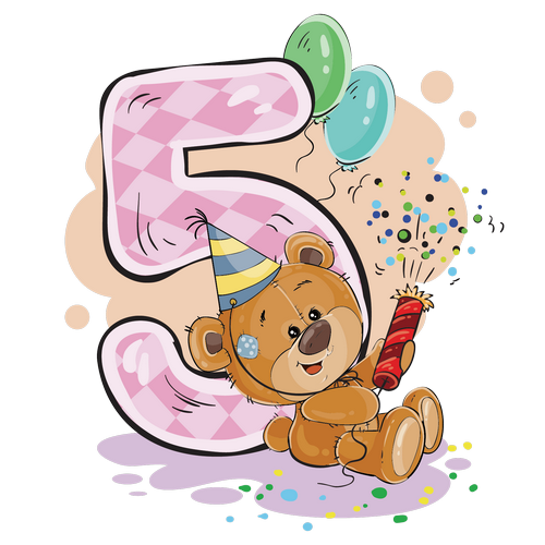 День рождения 5 лет