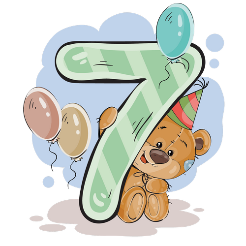 День рождения 7 лет
